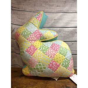 New Cupcakes and Cashmere at Home Easter Bunny‎ Quilted Pillow